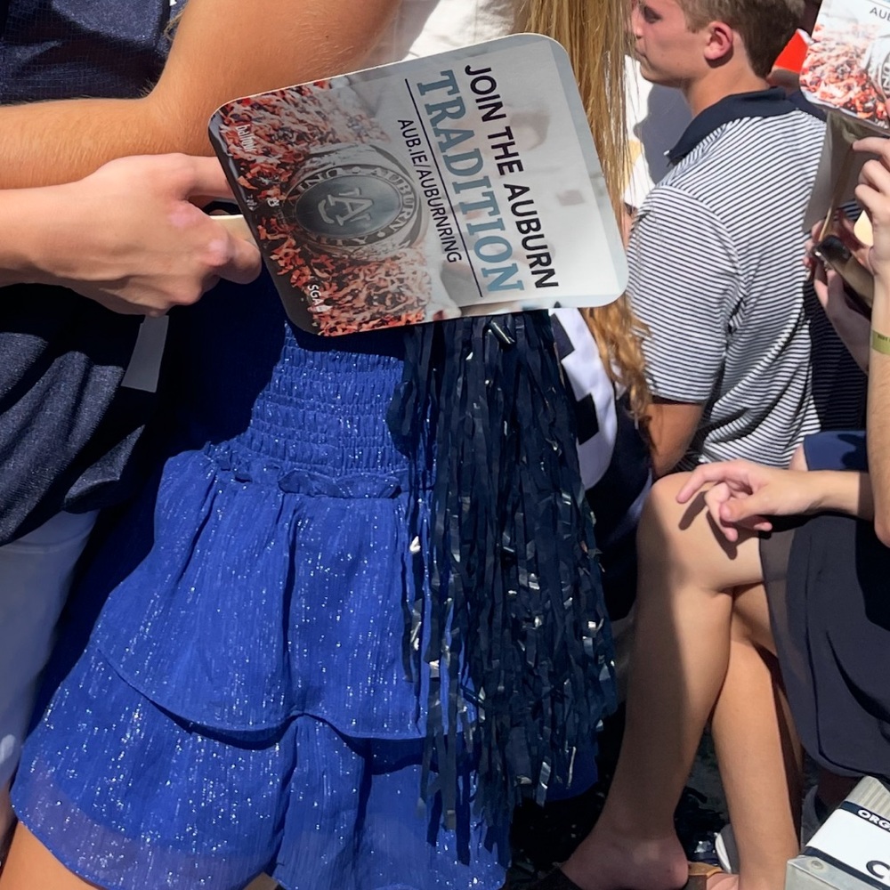 DO+BE White Skater Mini Skirt Tiered Cocktail